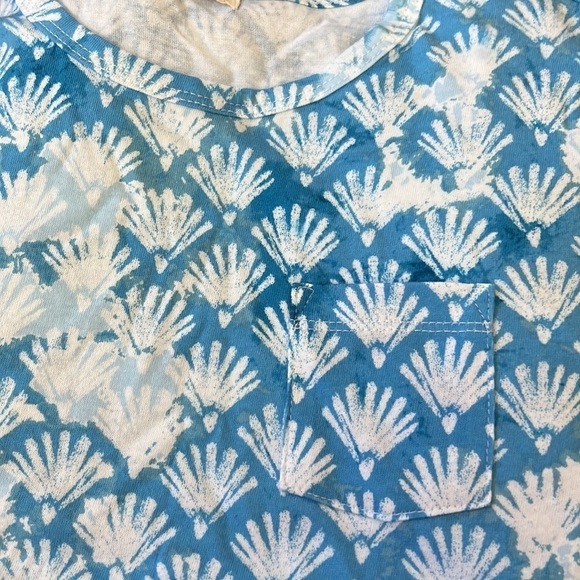 Crewcuts Girls' blue shell T-shirt dress - Picture 4 of 5